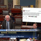 Illustration for article titled Photoshop Contest: What Large Poster Should Bernie Have Brought to the Senate Floor?